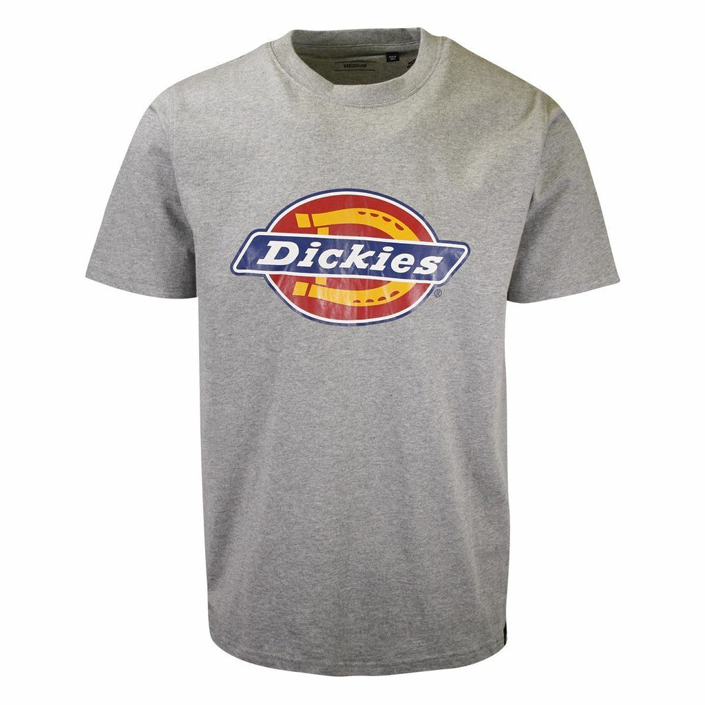 Dickies Men's Grey Icon Logo S/S T-Shirt